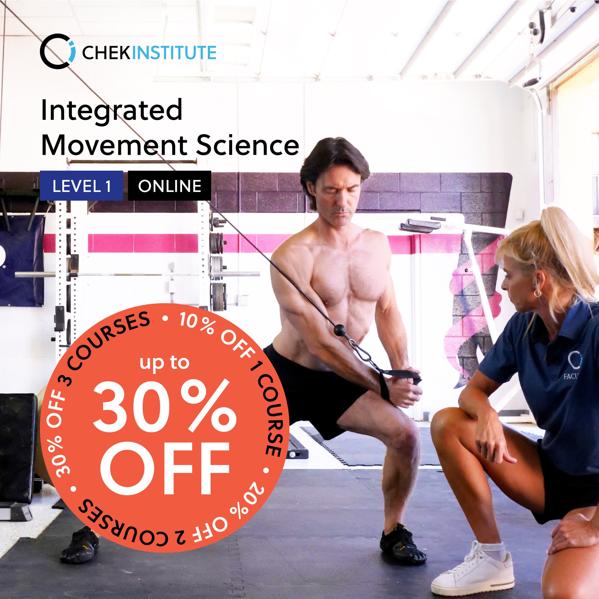 CHEK BF Integrated Movement Science Level 1 online SAVE 30